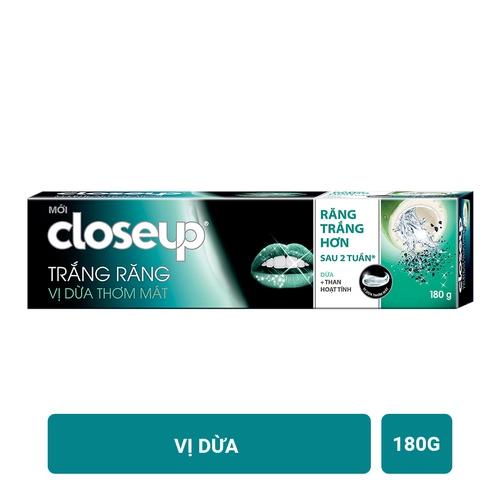 CLOSEUP KĐR Trắng Sáng Tự Nhiên 180g/36 ống