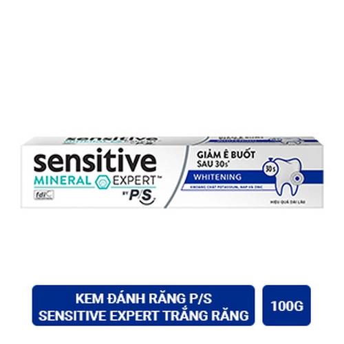 P/S KĐR Giảm Ê Buốt Trắng Răng 100g/60 ống
