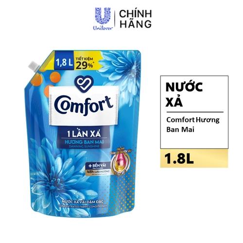 COMFORT đậm đặc 1 lần xả hương ban mai 1800ml/4 túi
