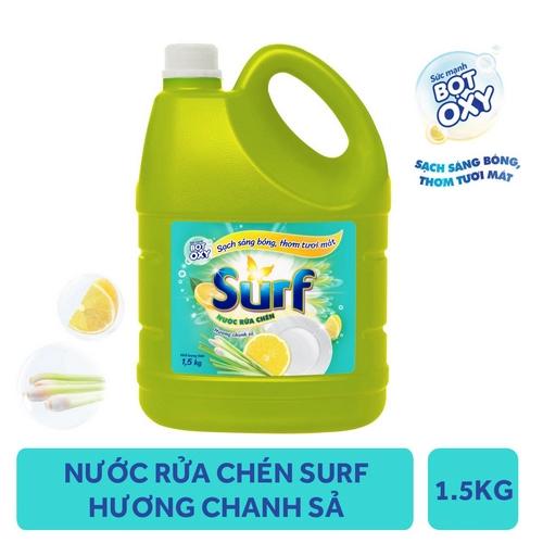 SURF NRC hương chanh sả 1500g/9 can