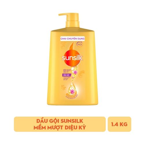SUNSILK dầu gội mềm mượt diệu kỳ 1.4kg/6 chai