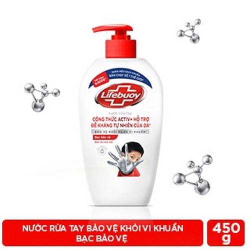 LIFEBUOY NRT Bạc Bảo Vệ 450g/12 chai